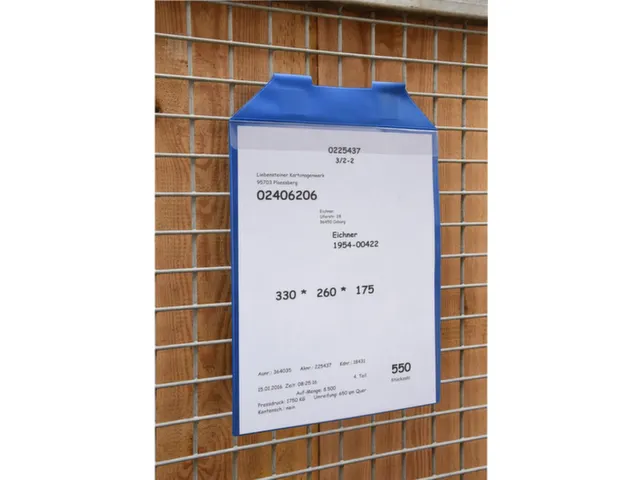 insteekhoes,DIN A5,liggend,HxB 150x215mm,m. magneet,kunststof,blauw