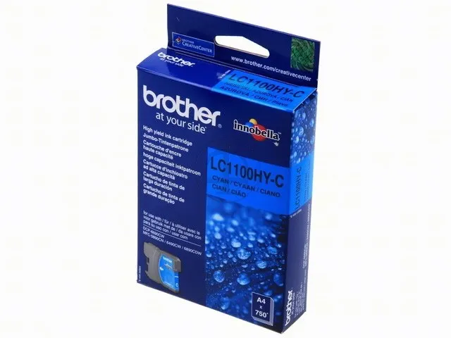 Inktcartridge Brother Lc-1100hy Cyaan