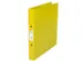 Ringmap A4 PP 2 Ringen 25mm Transparant Geel