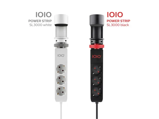 IOIO desktop stekkerdoos SL3000 3-voudig + 3x USB Wit