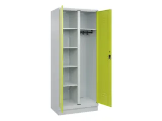 wasgoedverdeelkast,HxBxD 1950x800x500mm,vak B 400mm,draaigrendel - 2