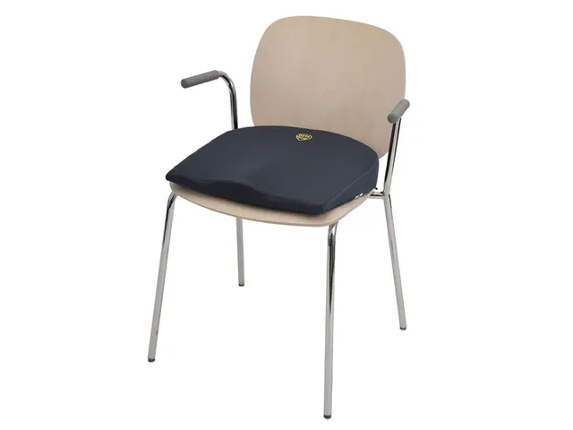 Anatomisch wig Zitkussen grijs