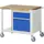 Werkbank 880x1000x700mm Beukenhouten Werkblad 1lade Kast