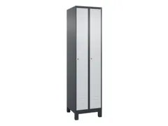 locker,HxBxD 1950x500x500mm,2vak,vak B 250mm,cil.-slot,voeten