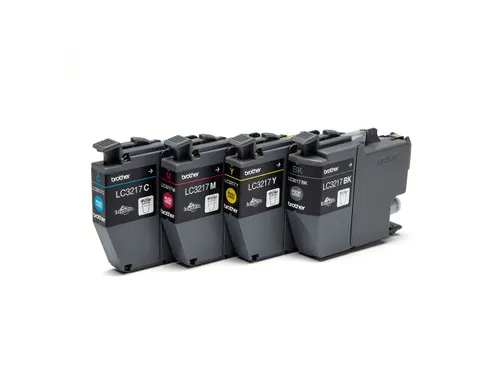 Brother LC-3217 Inktcartridge Set Zwart + Kleur Voordeelpak