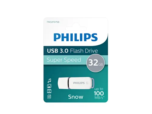 USB stick 3.0 Philips Snow USB-A 32GB grijs