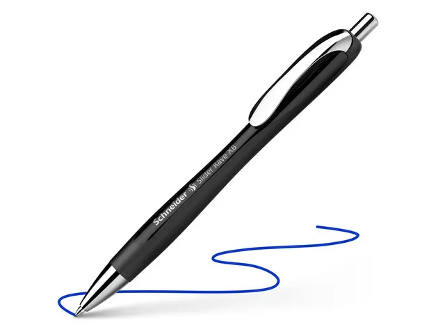 Balpen Schneider Slider Rave XB zwart