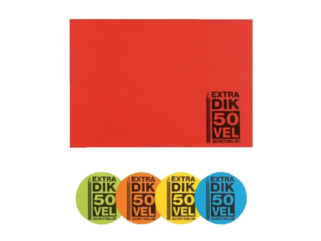 Schetsboek Papyrus 210x297mm 120gr 50 vel