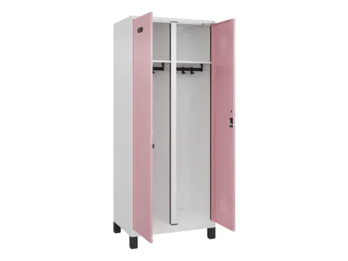 locker voor scheiding van kleding,HxBxD 1950x800x500mm,2vak