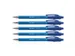 Balpen Paper Mate Flexgrip Ultra medium blauw blister à 5 stuks