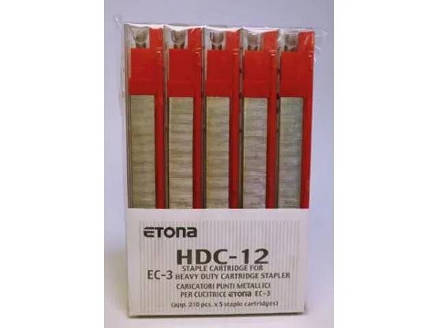 cassette pour agrafeuse EC-3, capacité 56 - 80 feuilles, paquet de 5