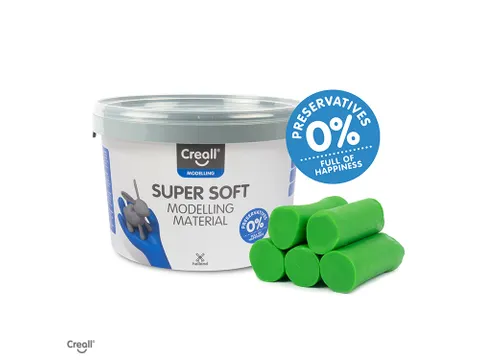 Klei Creall supersoft groen 1750gram