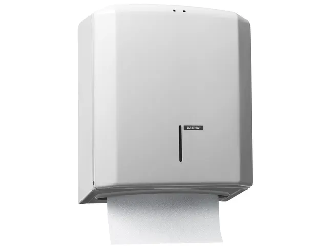 Handdoekdispenser Katrin medium wit 988113