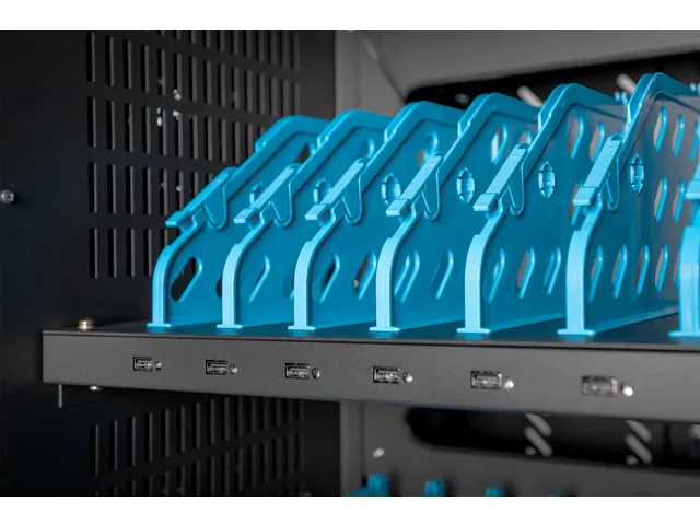 Mobiele oplaadkast voor 30 notebooks/tabletten 15.6 inch