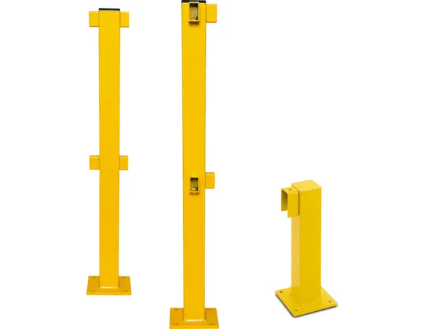 Begin-/eindpaal Voor Afzetsysteem Met Aanrijdbeveiliging Voor Buiten