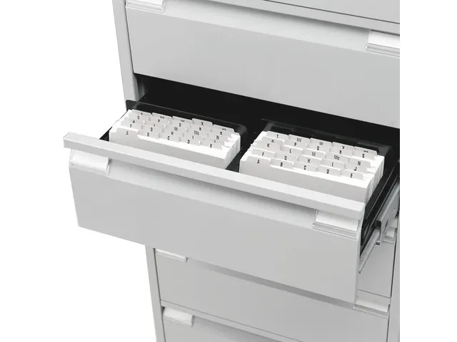 armoire pour fiches HxlxP 1321x568x622mm 2 rangées 6tiroir(s)