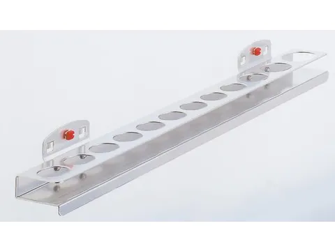 Support Douilles Pour Plaques Perforées Pour 12Douilles Lxp 390X45Mm