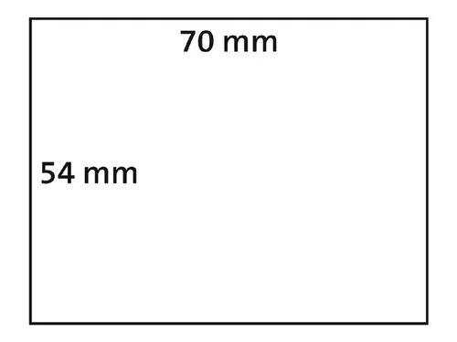 Etiket Dymo 99015 universeel etiket 54x70mm S0722440