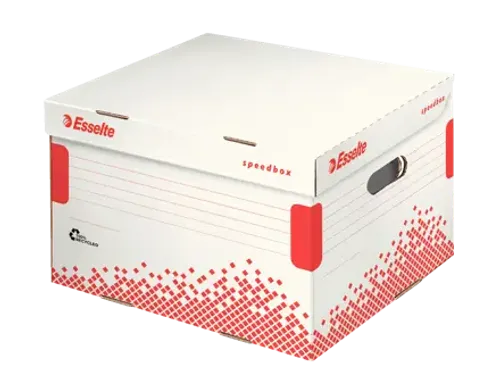 Esselte Speedbox opberg- en transportdoos 433x263x364mm Wit