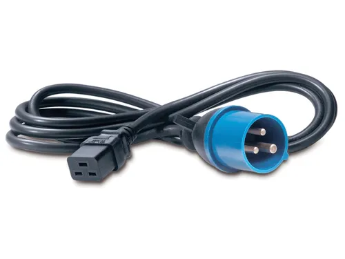 Stroomsnoer, C19 volgens IEC309 16A, 2,5 m
