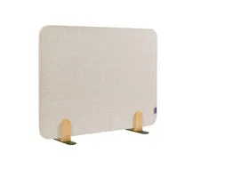 Elements Bureauscherm akoestisch 60x80cm Beige Houders
