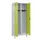 locker voor scheiding van kleding,HxBxD 1950x800x500mm,2vak