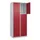 lockerkast,HxBxD 1850x800x500mm,2x3vakken,vak B 400mm,cil.-slot