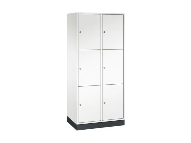 grootvolume-lockersysteem,HxBxD 1950x820x600mm,2x3vakken,cil.-slot