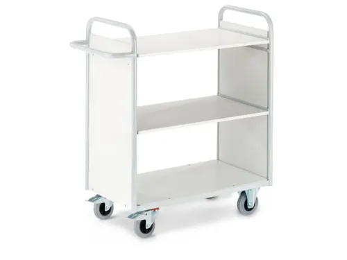 Dossierwagen Draagvermogen 150kg H 1070mm Ral7035
