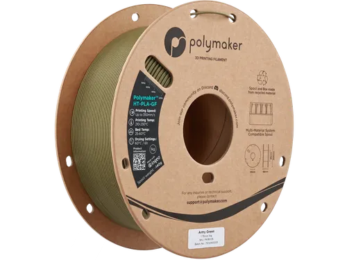HT-PLA-GF 1,75mm legergroen 1kg Polymaker 3d filament