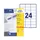 Etiket Avery Zweckform 3475-200 70x36mm wit 4800stuks