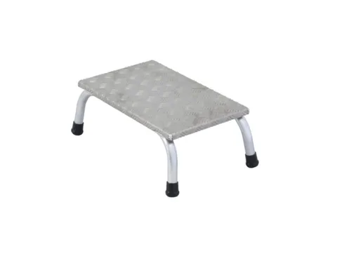 Montagetrap Aluminium H 0 2M 1Trede Incl. Platform Treden Traanplaat
