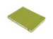 Schetsboek Kangaro A5 landscape lime green PU HC 80 vel 140gr roomwit