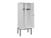 locker voor scheiding van kleding,HxBxD 2120x800x500mm,2vak