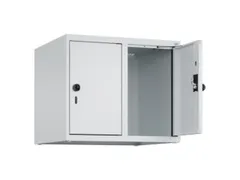 opzetkast,v. locker,2vak.,vak B 300mm,HxBxD 500x600x500mm,draaigrendel