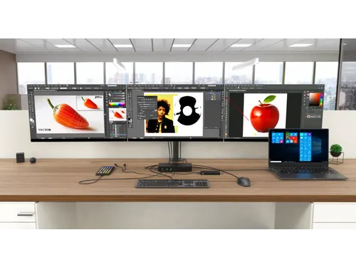 USB 3.0 / USB-C / Thunderbolt, 3x 4K Docking Station + Power Delivery