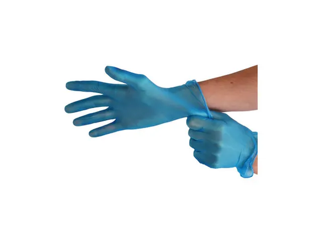 Gant en vinyle non poudré Bleu Small 100 pièces