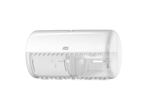 Tork 557000 T4 Toiletpapier Dispenser Elevation Twin Verticaal Wit