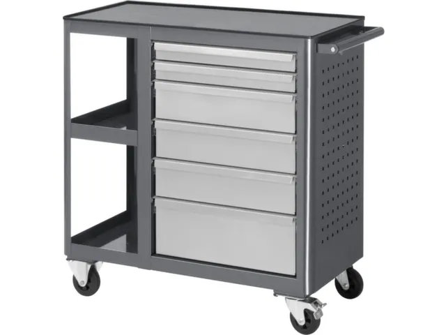 werkbank,HxBxD 950x960x450mm,metaalblad,draagverm. 450kg