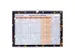 Maandplanner Pukka Pad Bloom 30x42cm ongedateerd zwart