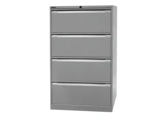 hangmappenkast,HxBxD 1321x800x622mm,4hangmappenframes,twee banen - 4