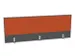 panneau de rehausse,p. table de bureau,MS-gris foncé,BN3012-orange