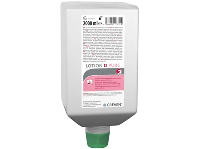 Lotion D Pure huidverzorgingslotion Geurvrij 6x2 liter vulling