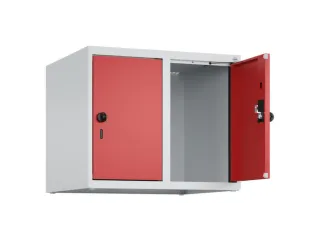 opzetkast,v. locker,2vak.,vak B 300mm,HxBxD 500x600x500mm,draaigrendel - 1