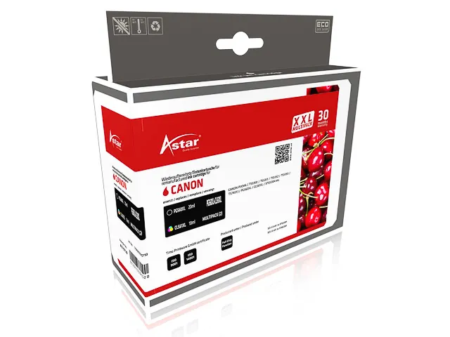 As70729 Astar Canon Pg560Xl/Cl561Xl Ts Printkop zwart-kleur XXL rebuil