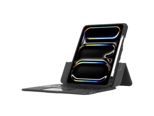 Etui clavier VersaVu QWERTY Anglais UK Bluetooth iPad (M4) 13 inch noi