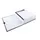 Map uitrekbare rug balacronkaft en Klittenband Zwart A4 24x32cm