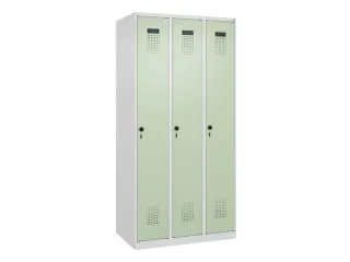 locker voor scheiding van kleding,HxBxD 1850x900x500mm,3vak - 2