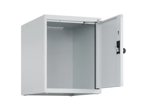 opzetkast,v. locker,1vak.,vak B 400mm,HxBxD 500x400x500mm,draaigrendel