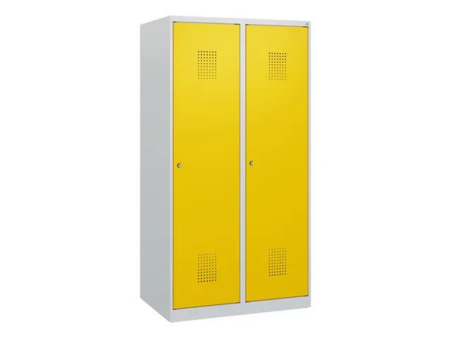 schoollocker,HxBxD 1530x800x500mm,2vak,vak B 400mm,cil.-slot